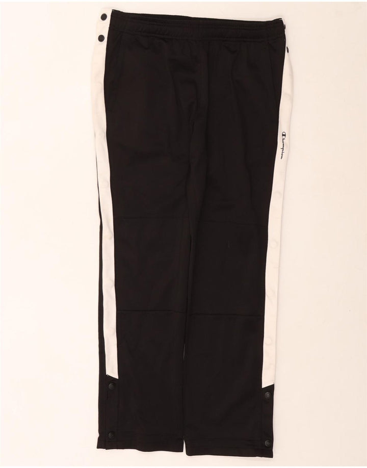 Calça de treino feminina CHAMPION UK 12 Medium Black Colourblock
