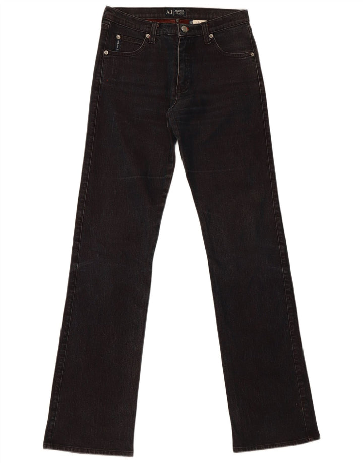 Calça Jeans Slim Feminina Armani W27 L32 Algodão Preto