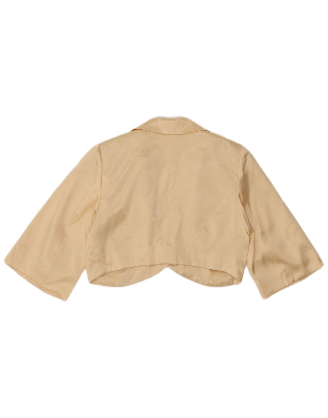 Bolero feminino vintage manga 1/2 IT 42 médio off white