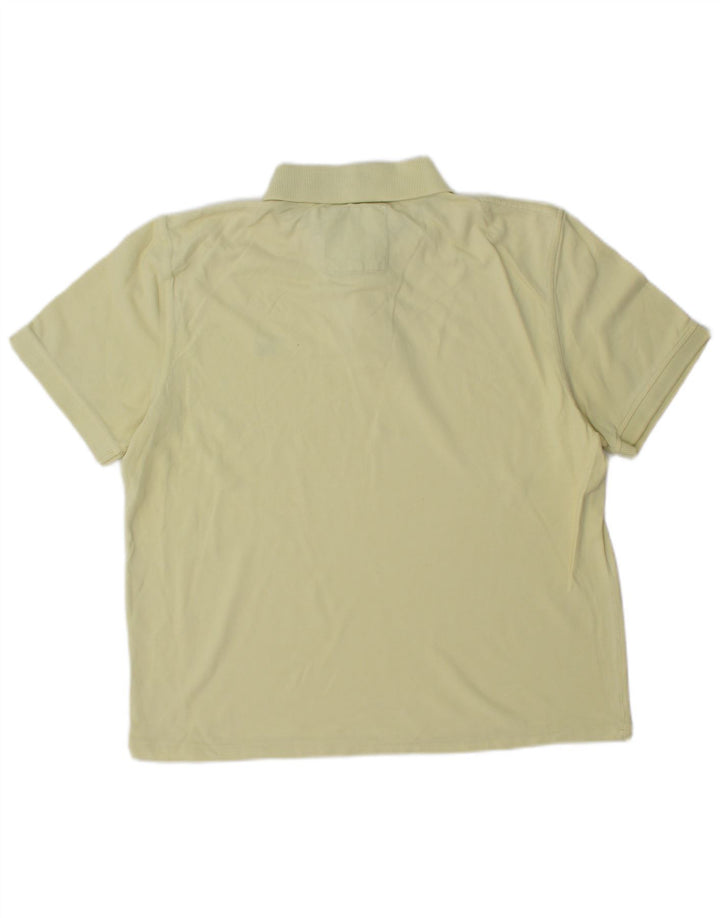 Camisa polo masculina CREW CLOTHING médio amarelo