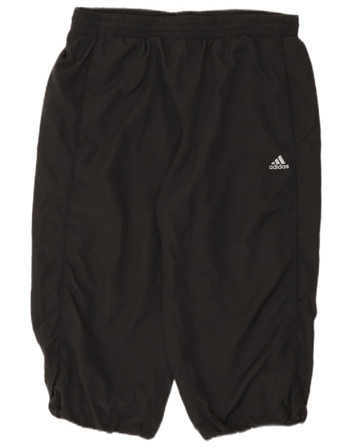Adidas Mens Clima 365 Capri Calças de treino Médio Preto Poliéster