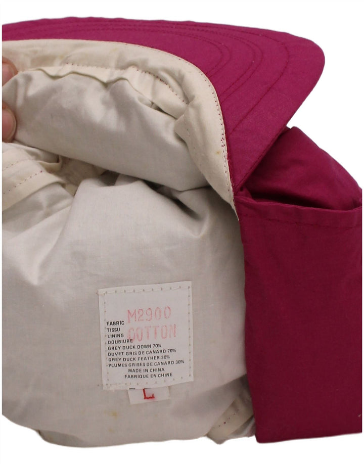 Chapéu feminino Dolomite com aba de orelha acolchoada grande rosa