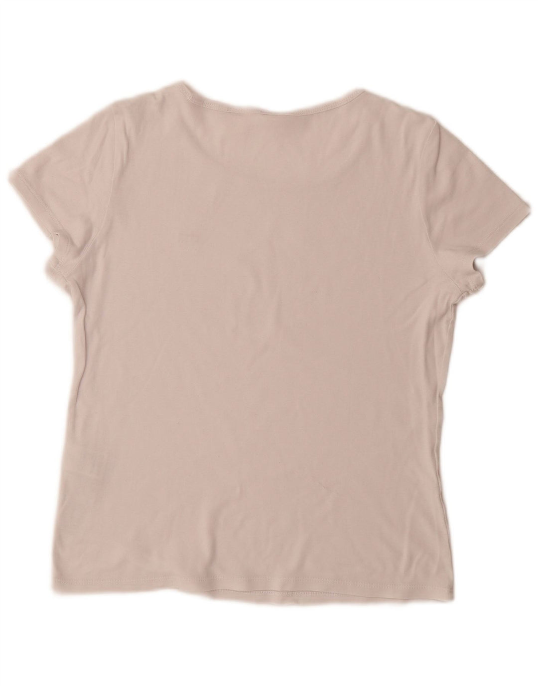 Camiseta feminina Levi's UK 14 grande algodão branco