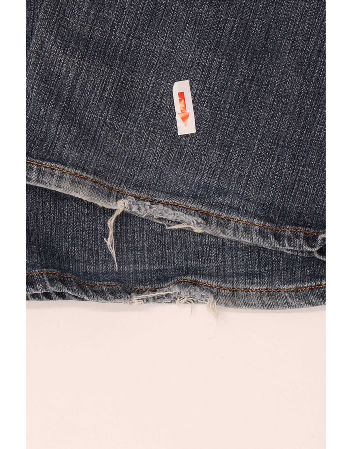 Marlboro Classics Mens Straight Jeans W33 L34 Azul Algodão
