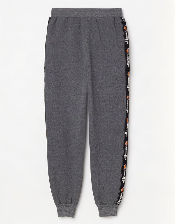 Calça de treino feminina Ellesse Joggers UK 10 pequena azul marinho manchada