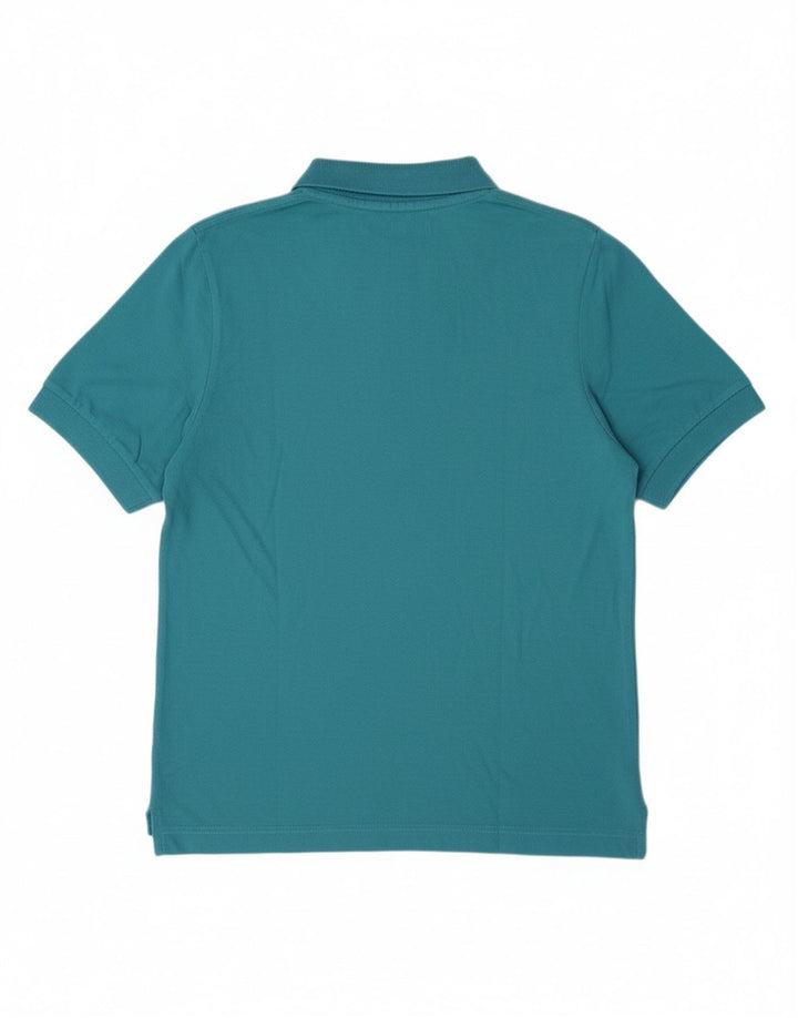 Camisa polo masculina KAPPA algodão azul médio
