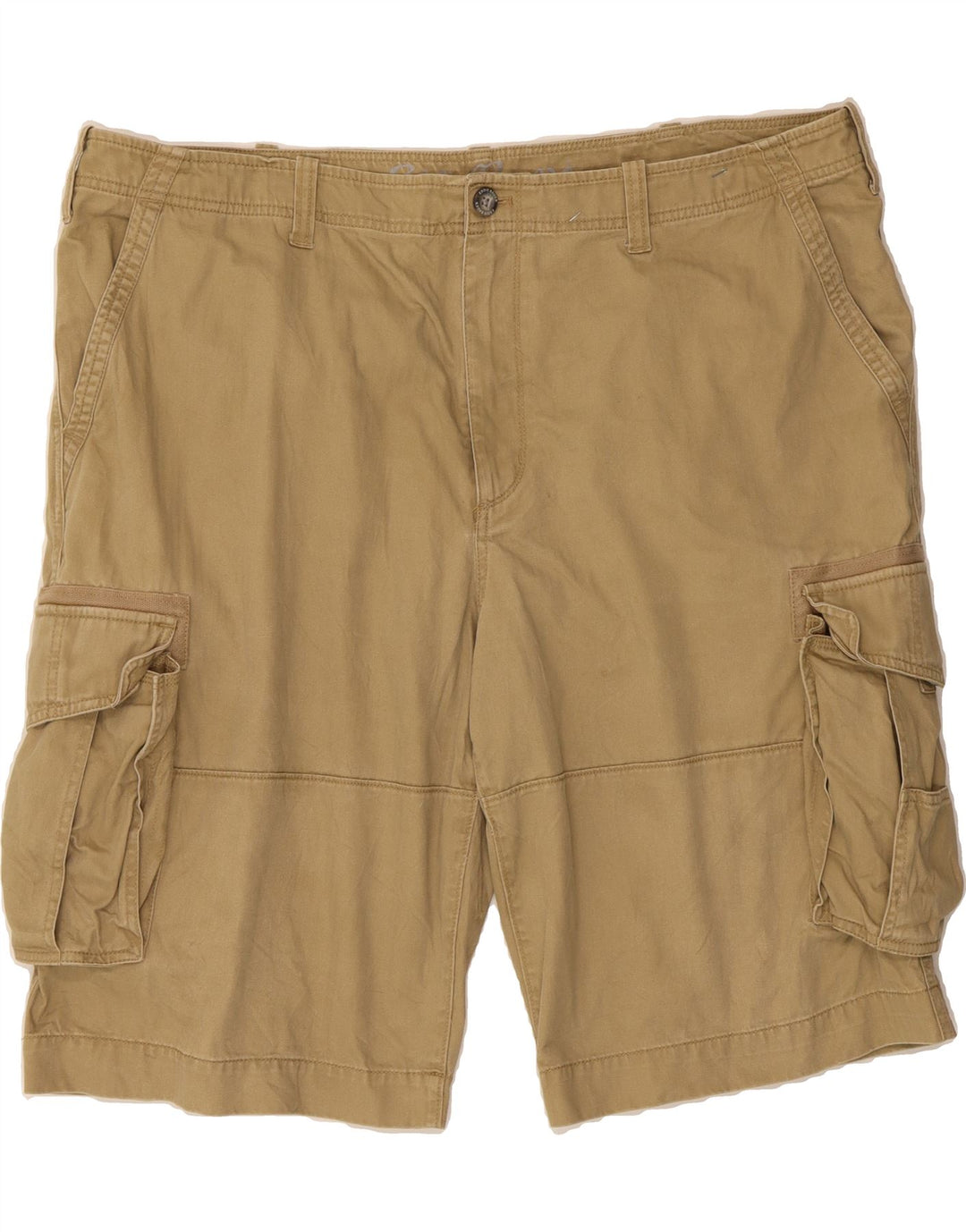 EDDIE BAUER Mens Cargo Shorts W46 3XL Beige Cotton Vintage Eddie Bauer and Second-Hand Eddie Bauer from Messina Hembry 