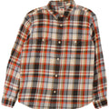 Camisa masculina de flanela relaxada Levi's, algodão xadrez médio multicolorido