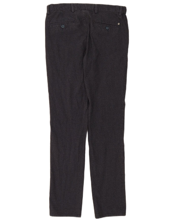 Calça Chino Masculina Massimo Dutti EU 40 Médio W31 L32 Azul Marinho