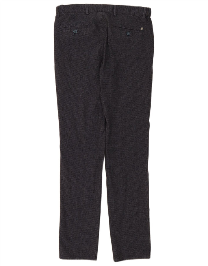 Calça Chino Masculina Massimo Dutti EU 40 Médio W31 L32 Azul Marinho