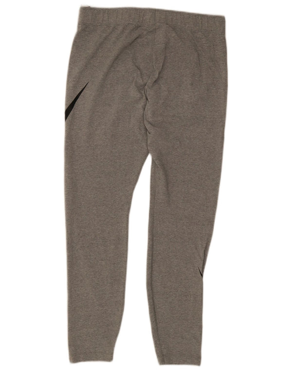 Leggings Nike Feminino UK 18 XL Cinza Flecked Algodão