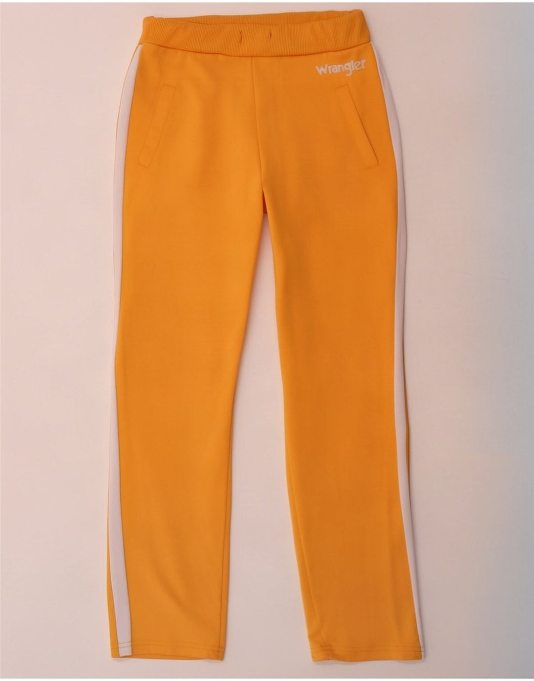 Calça de treino feminina Wrangler US 6 médio amarelo