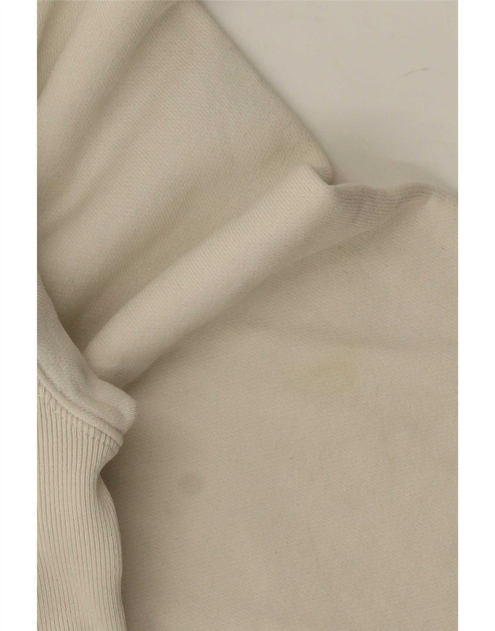 Jumper masculino com capuz Champion Reverse Weave médio branco
