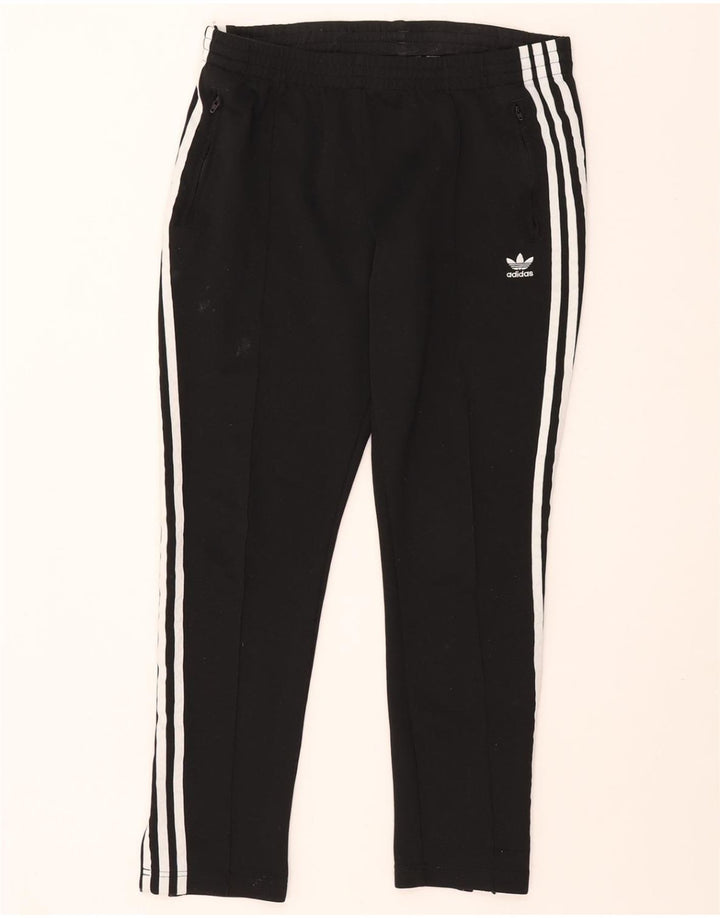 Calça de treino masculina ADIDAS UK 14 grande poliéster preto
