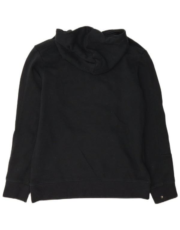 Suéter com capuz gráfico Jordan Boys 13-14 anos XL preto algodão