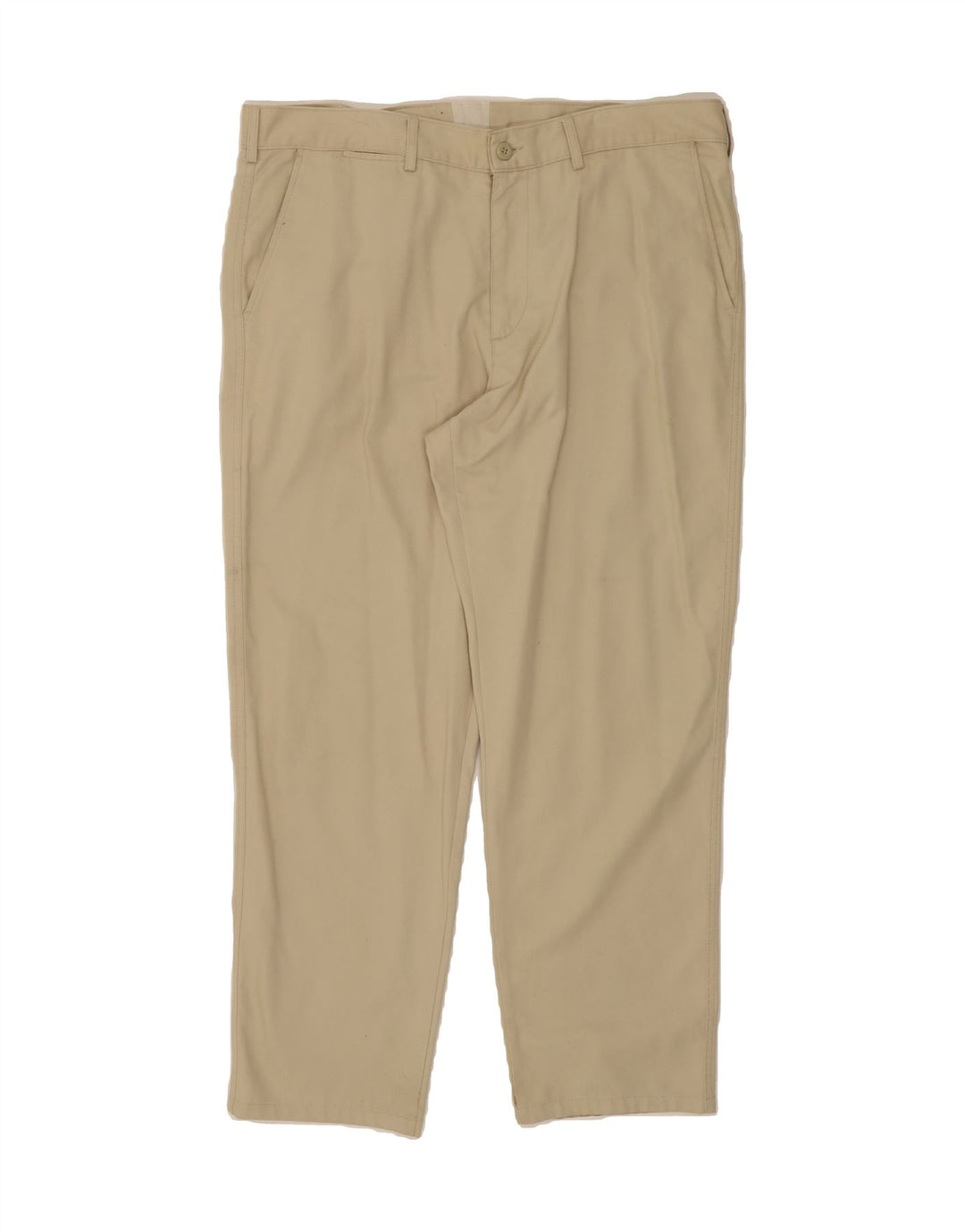 RIFLE Mens Straight Chino Trousers W40 L31 Beige Cotton Vintage Rifle and Second-Hand Rifle from Messina Hembry 