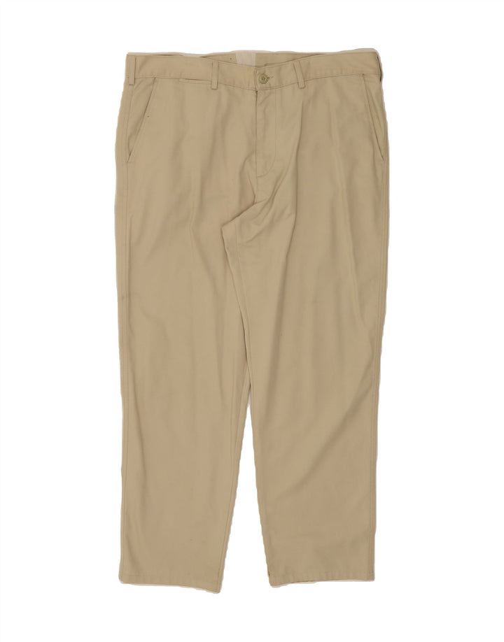 RIFLE Mens Straight Chino Trousers W40 L31 Beige Cotton Vintage Rifle and Second-Hand Rifle from Messina Hembry 