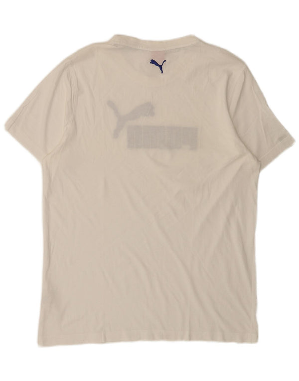 Puma Camiseta Masculina Graphic Top Grande Branco
