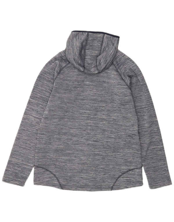 Suéter feminino com capuz Mountain Warehouse IsoCool Zip Reino Unido 18 XL azul marinho