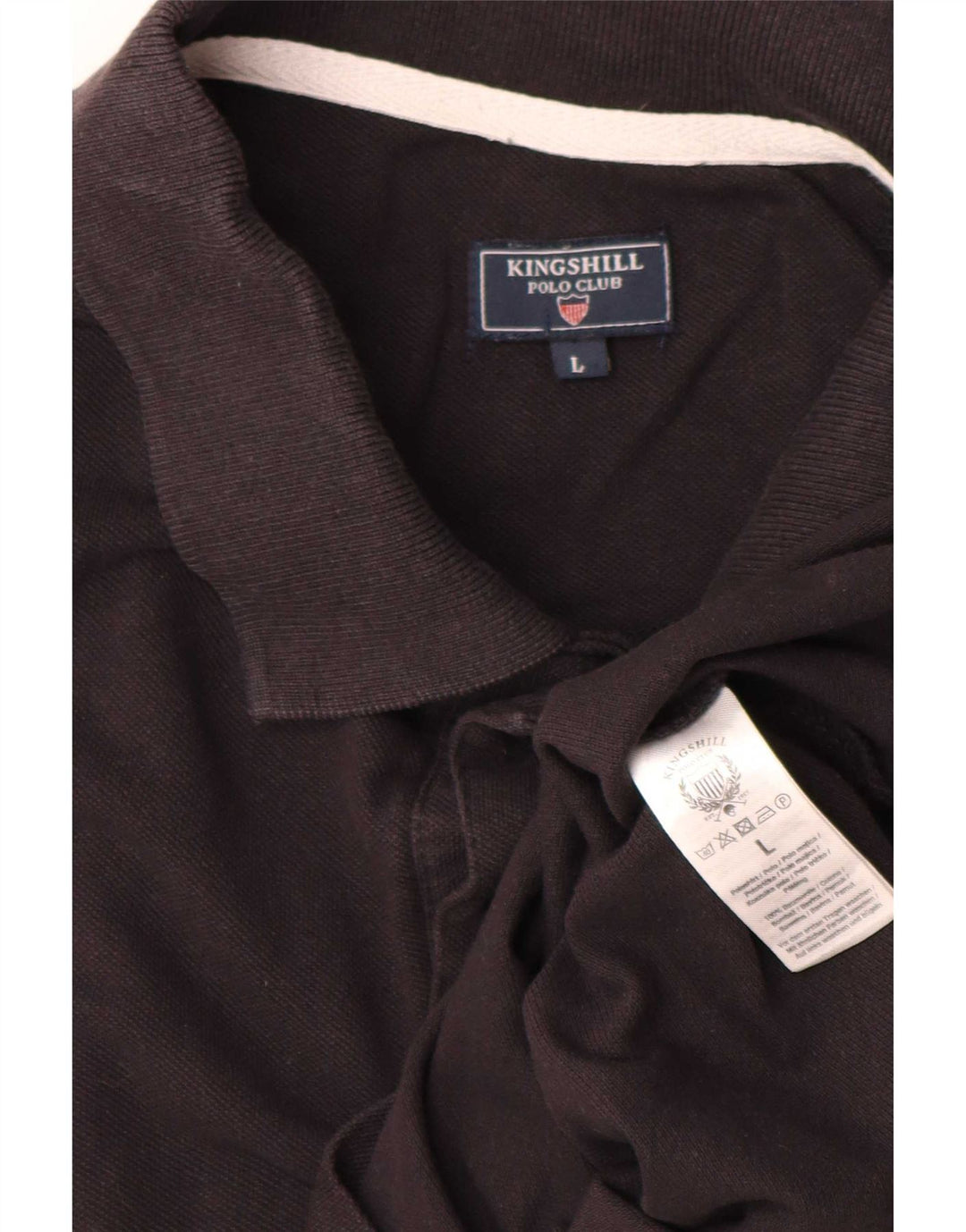 Camisa polo gráfica masculina vintage grande algodão preto