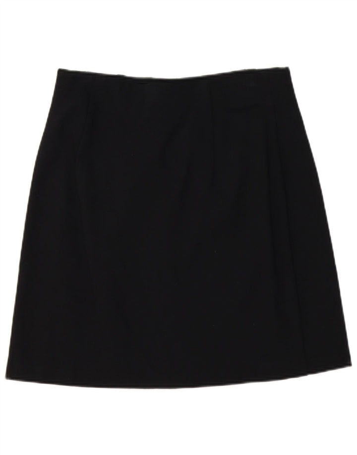 MARKS & SPENCER Meninas Saia A-Line 11-12 Anos W32 Preto