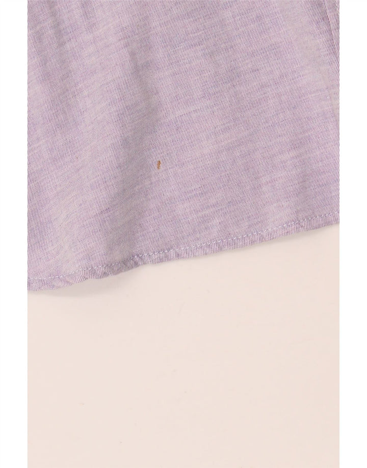 Camisa masculina FAT FACE UK 12 roxo médio