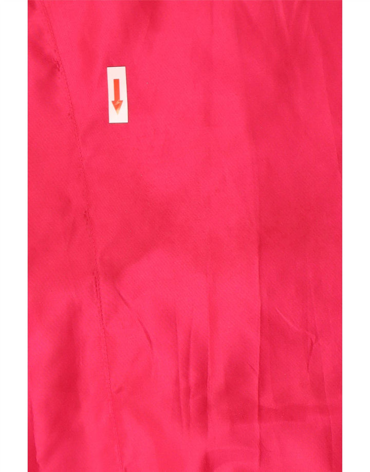 Blusa feminina Lutz Teutloff Reino Unido 14 grande rosa poliéster