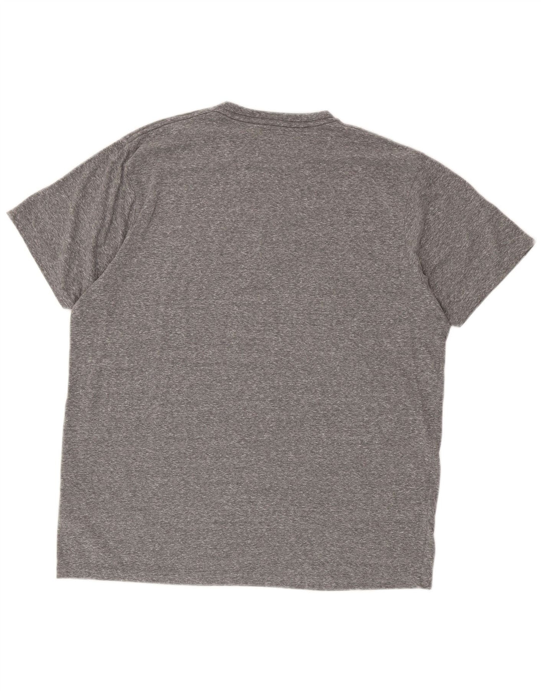 Camiseta gráfica masculina Weird Fish Top XL poliéster manchado cinza