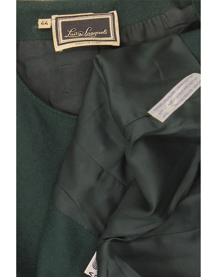 Luisa Spagnoli Blazer feminino IT 44 médio verde acetato