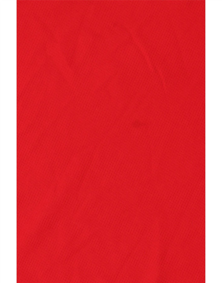 Camiseta masculina IsoCool Mountain Warehouse Top médio vermelho colorblock