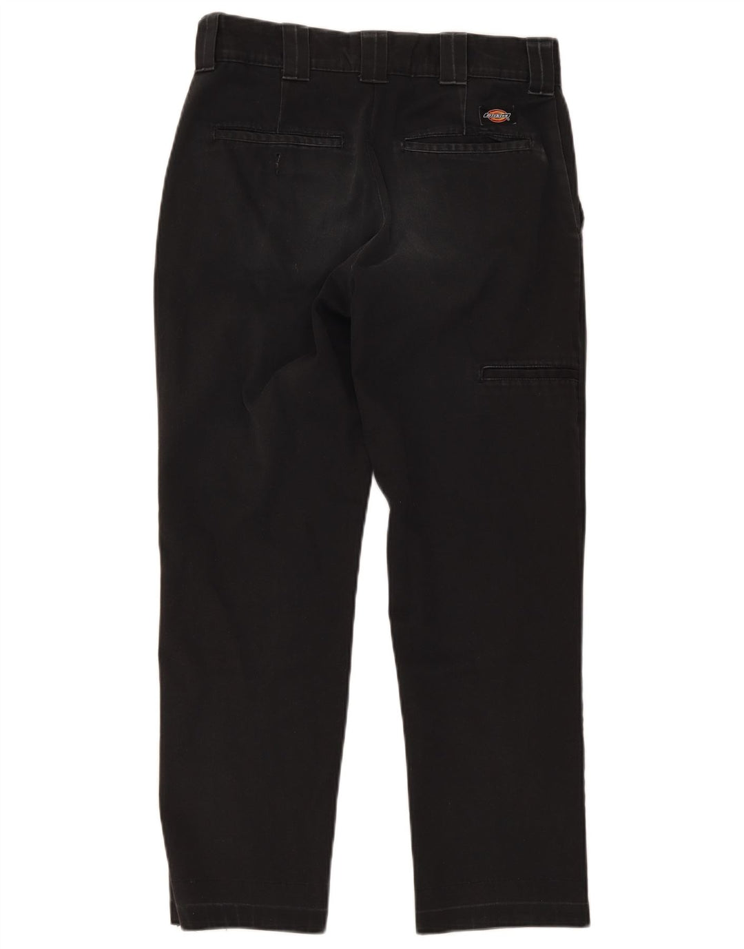 Calças casuais masculinas Dickies Slim Tapered W30 L28 poliéster preto