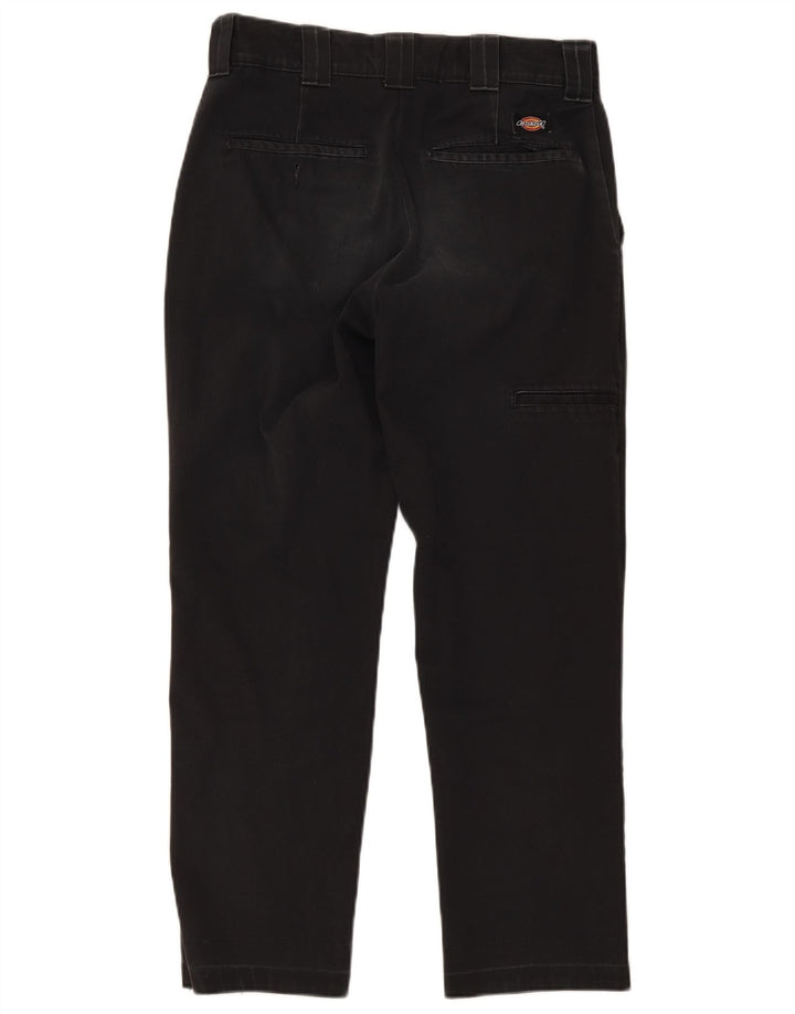 Calças casuais masculinas Dickies Slim Tapered W30 L28 poliéster preto