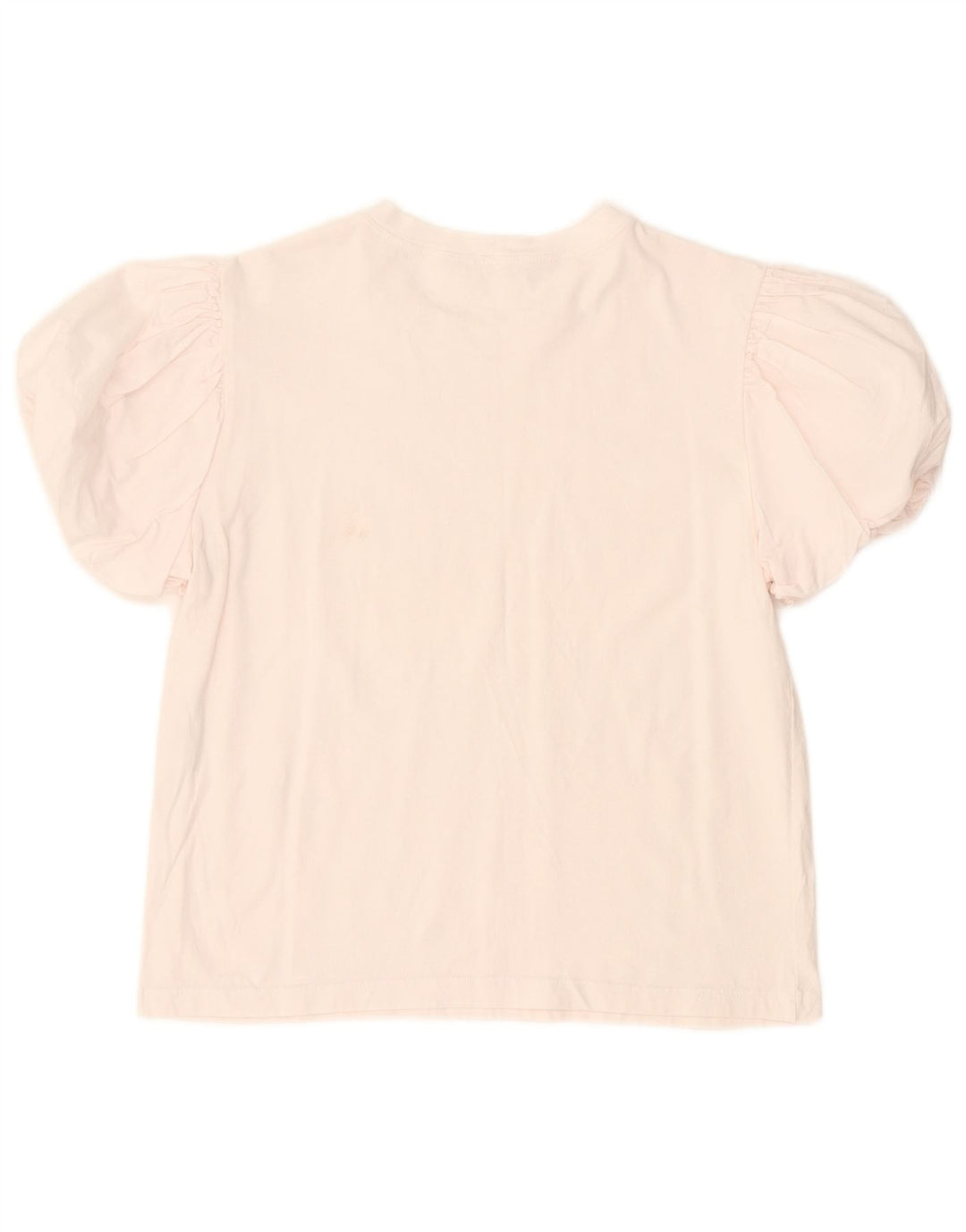Blusa feminina ZARA UK 12 algodão branco médio