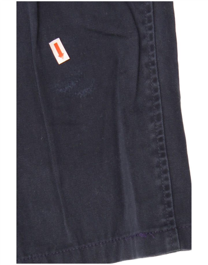 EDDIE BAUER Calça Chino Feminina Pegged EUA 6 Médio W26 L29 Azul Marinho