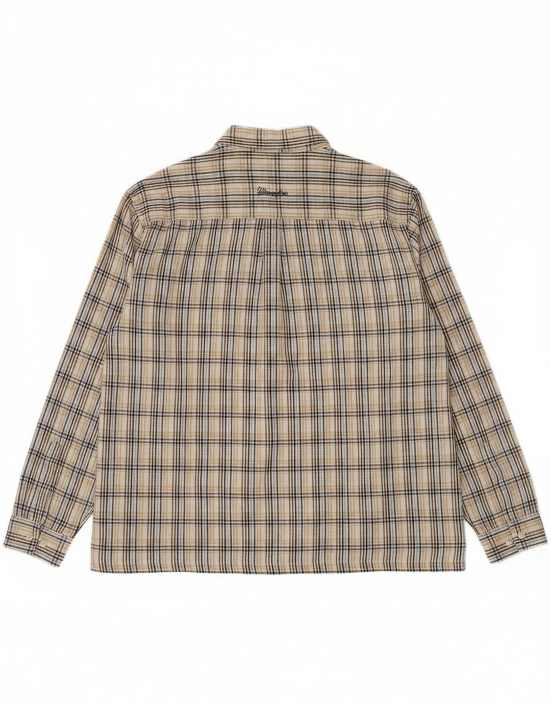Camisa masculina Wrangler XL algodão xadrez multicolorido