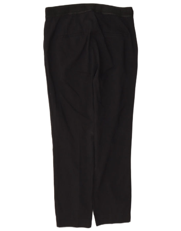Zara Calça Chino Reta Feminina Grande W30 L27 Algodão Cinza