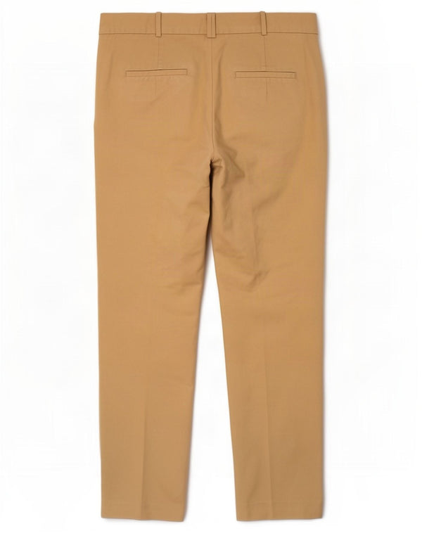 Calça Chino Reta Feminina Zara EU 40 Médio W30 L26 Bege