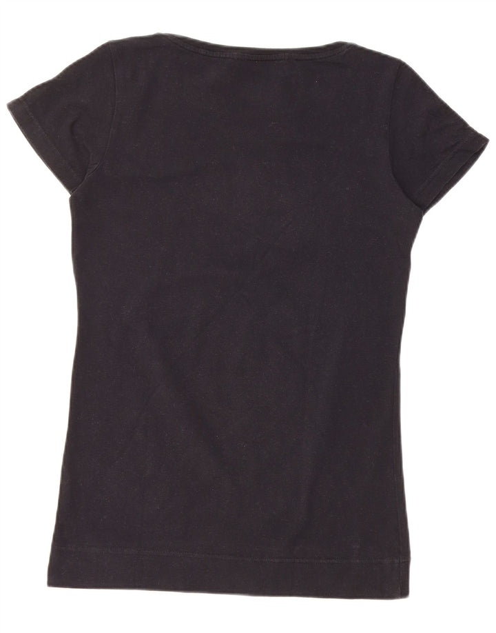 Camiseta gráfica feminina NIKE UK 12/14 médio preto