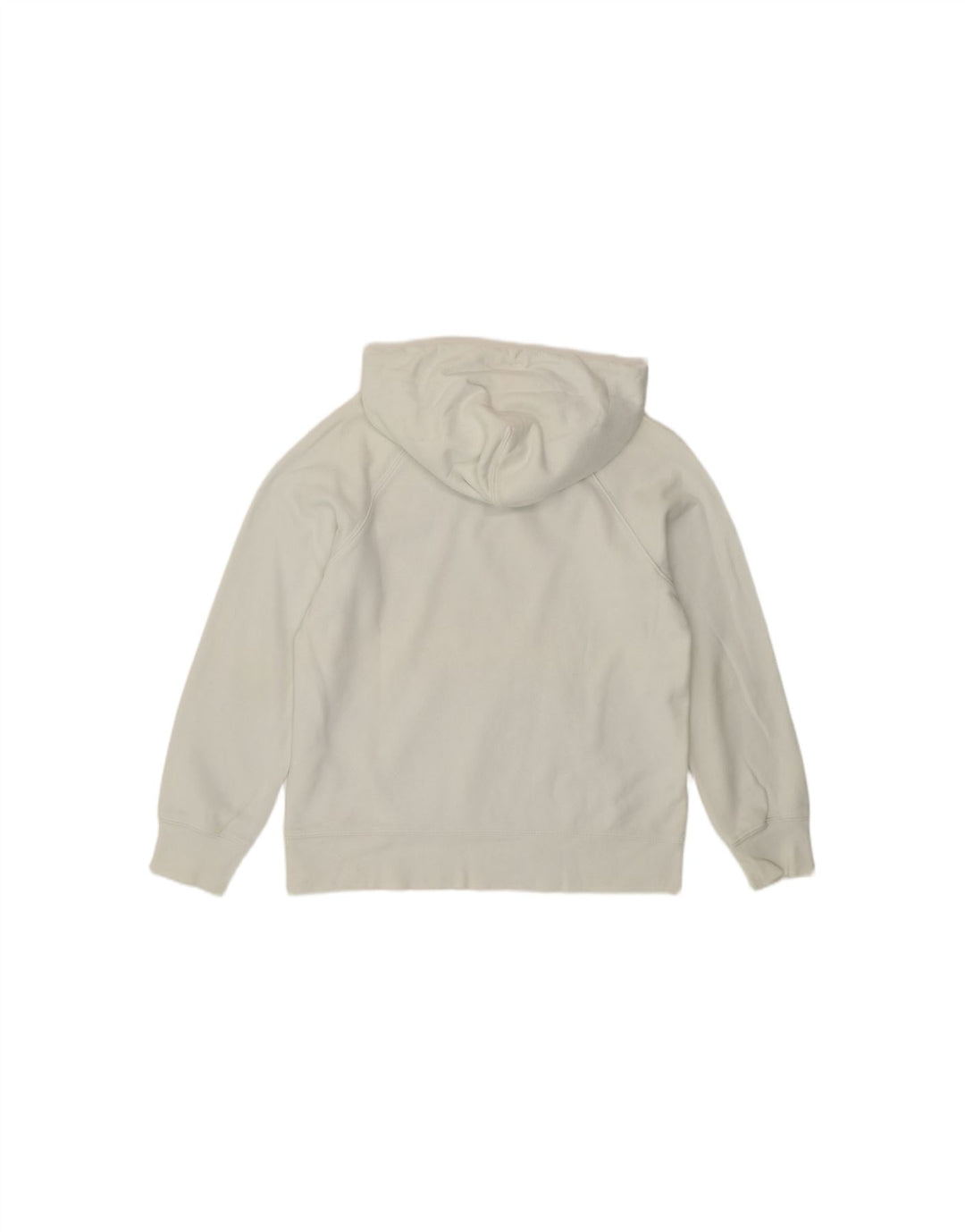 Suéter feminino com capuz gráfico LEVI'S UK 6 XS algodão branco