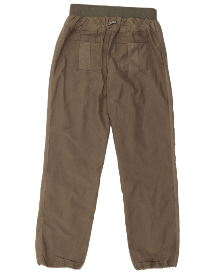 Calça de treino feminina CHAMPION Joggers UK 14 poliéster verde médio