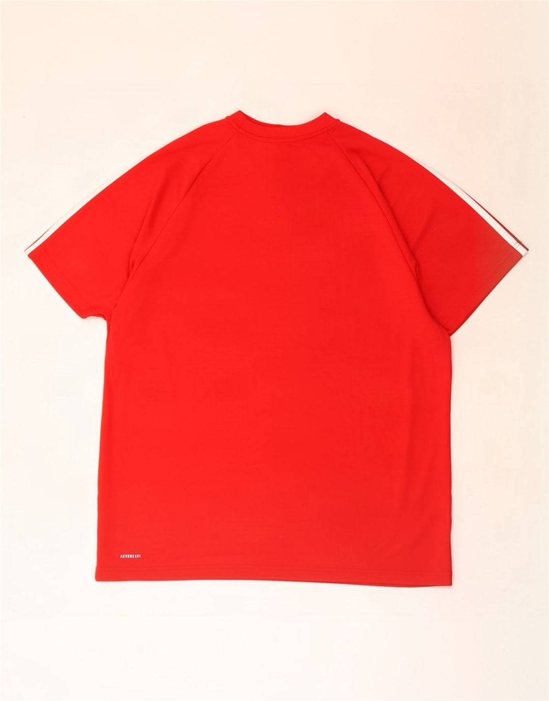 Adidas Mens Aeroready Camiseta Top 2XL Poliéster Vermelho