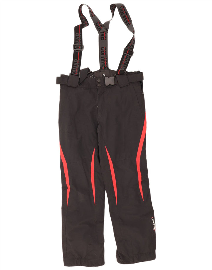 Calça de esqui masculina Colmar Graphic Dungarees EU 40 Medium Black Colourblock