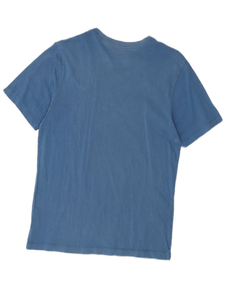 Camiseta masculina Nike Top pequeno algodão azul