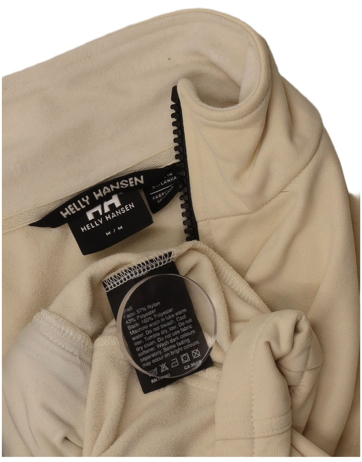 Jaqueta de treino feminina Helly Hansen UK 14 médio bege nylon