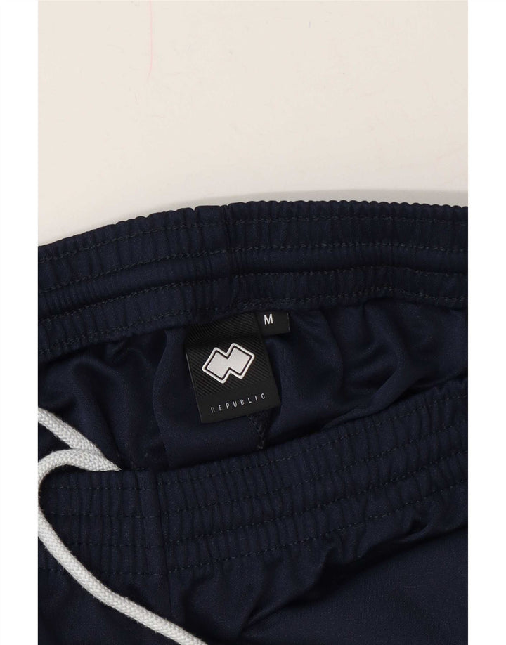 Errea Mens Graphic Sport Shorts Médio Azul Marinho