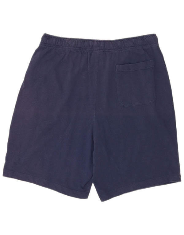 Shorts esportivos masculinos Nike XL azul marinho algodão