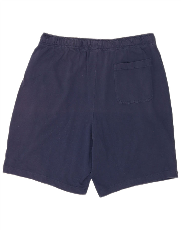 Shorts esportivos masculinos Nike XL azul marinho algodão