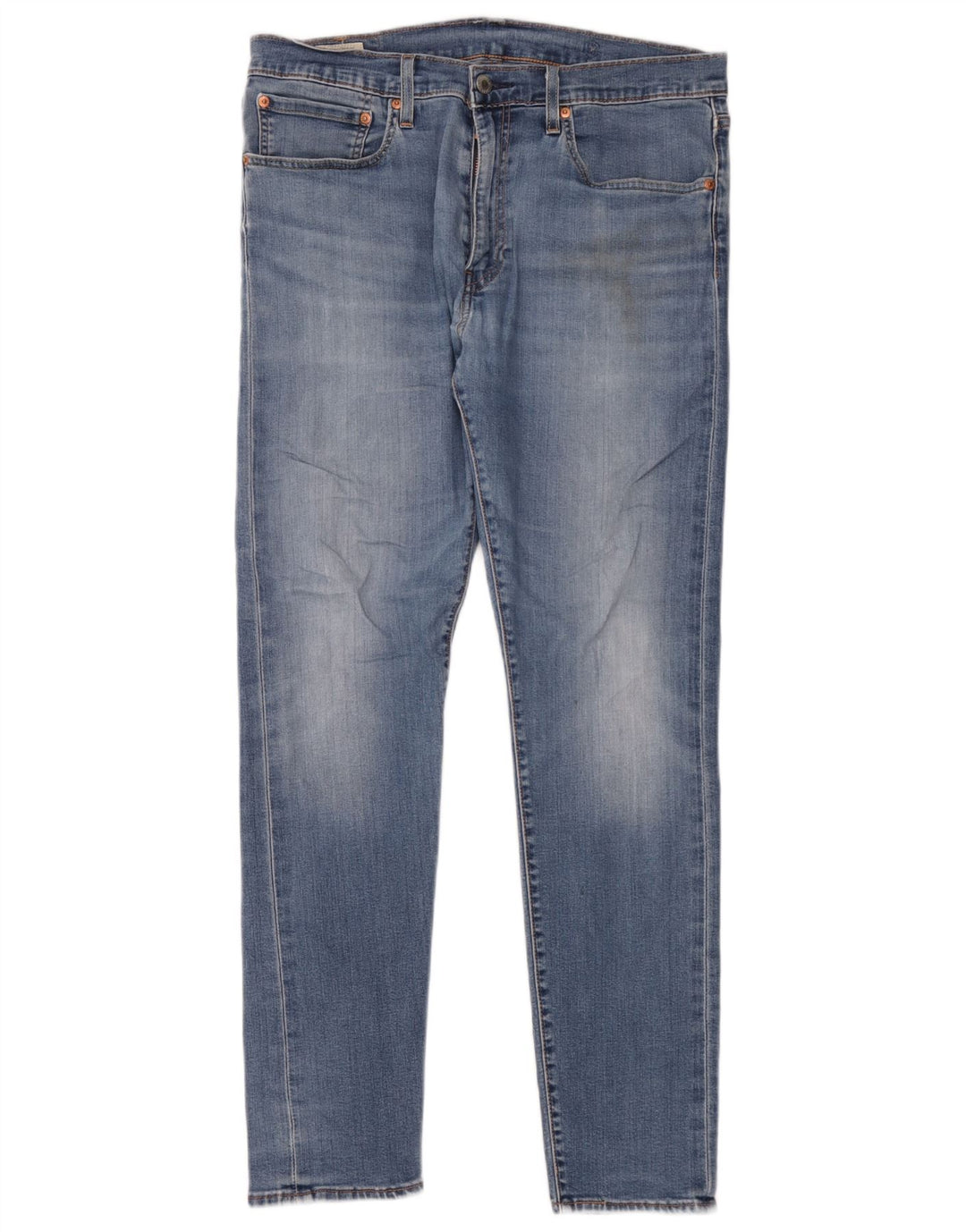 Levi's Mens Slim Jeans W34 L32 Azul Algodão
