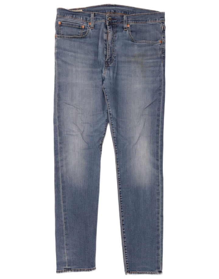 Levi's Mens Slim Jeans W34 L32 Azul Algodão