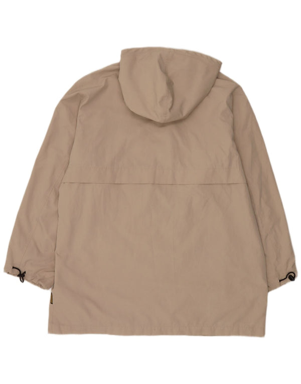 Capa de chuva masculina Armani Jeans com capuz IT 52 XL poliéster bege
